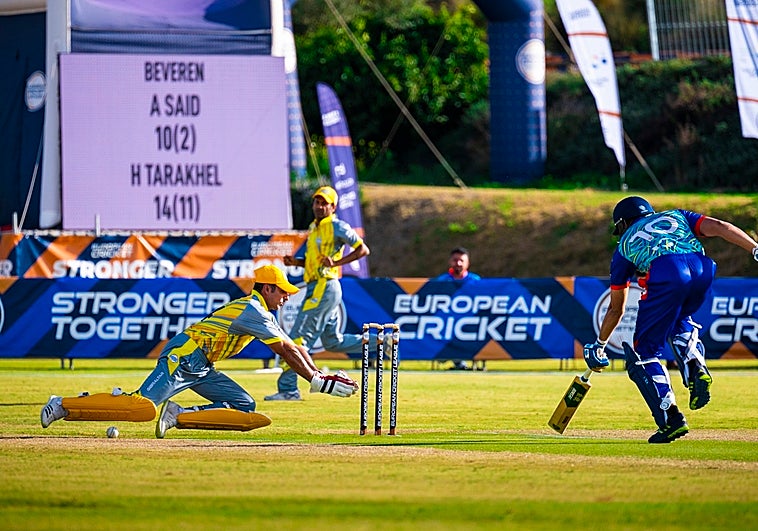 European Cricket League action continues to thrill in Cártama Sur in